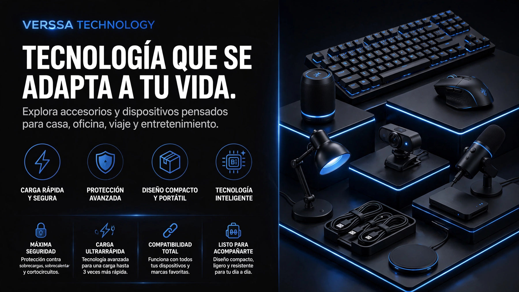 TECNOLOGÍA QUE SE ADAPTA A TU VIDA.